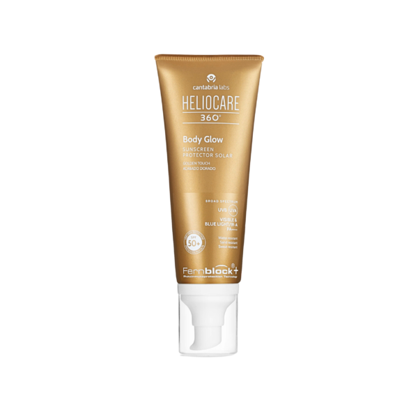 Heliocare 360 Body Glow protector solar corporal SPF 50 Labs - Imagen 2