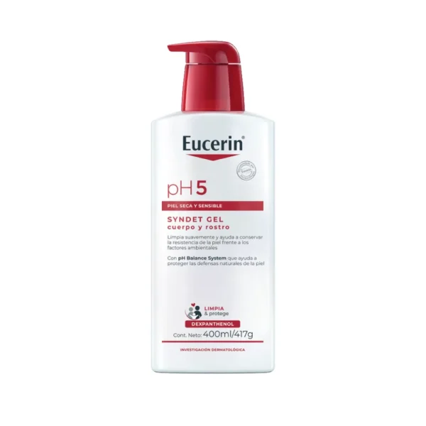 Eucerin PH5 Syndet gel de baño x 400 ml - Imagen 2