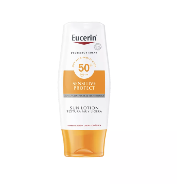 Eucerin Sensitive Protect Sun Light loción SPF 50+ x 150 ml - Imagen 2