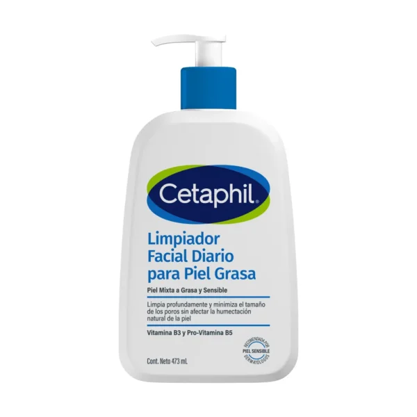 Cetaphil limpiador para piel grasa x 473 ml - Imagen 2