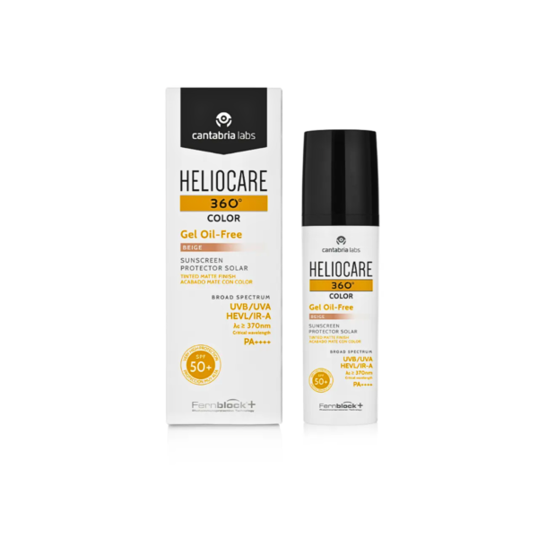 Heliocare 360 gel toque seco color Beige x 50 ml Labs - Imagen 2