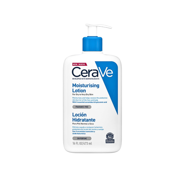 CeraVe loción hidratante corporal, facial x 473 ml - Imagen 2
