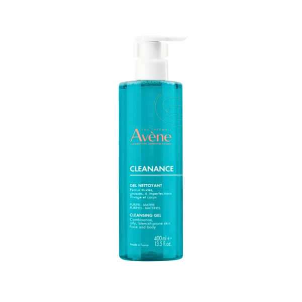 Avène Cleanance gel limpiador facial x 400 ml - Imagen 2