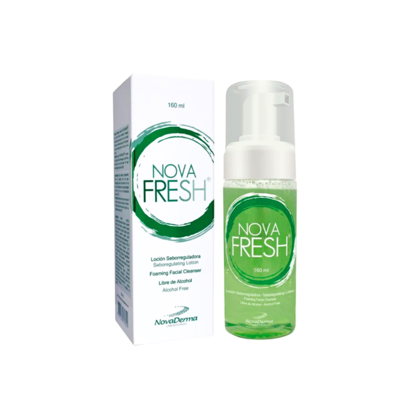 Novafresh loción tónica refrescante x 160 ml - Novaderma - Imagen 2