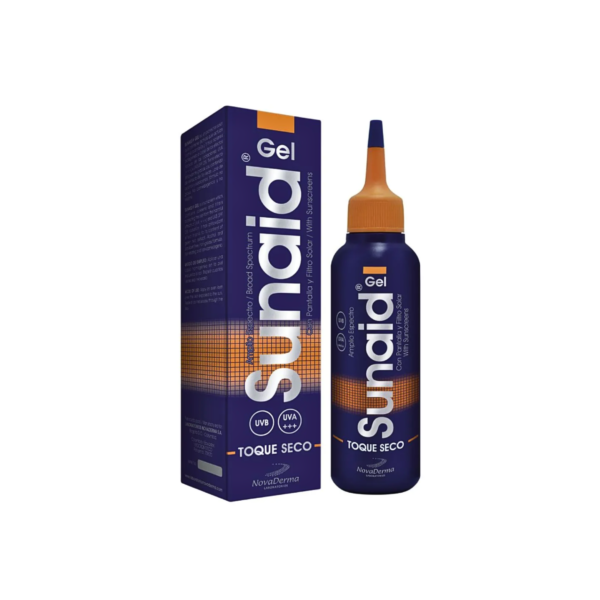 Sunaid Gel toque seco protector solar x 100 gr - Novaderma - Imagen 2