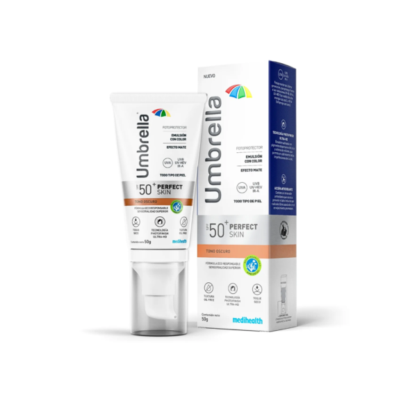Umbrella Perfect Skin protector solar tono oscuro x 50 ml - Imagen 2