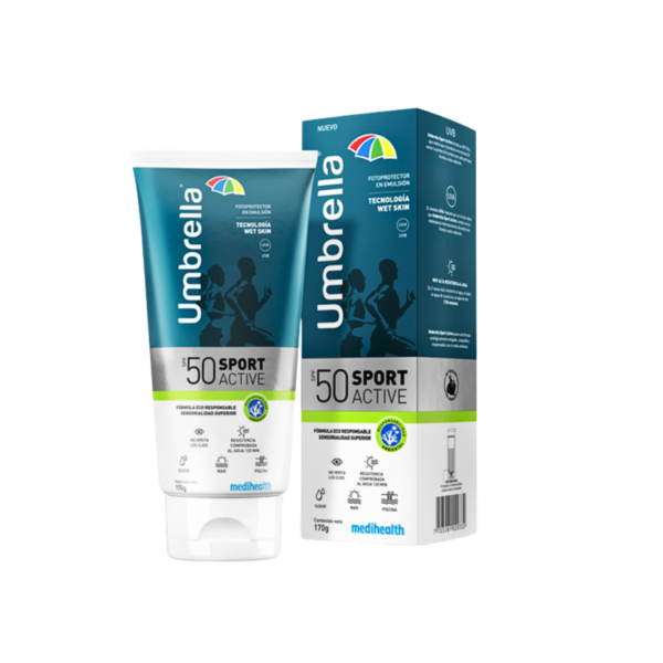 Umbrella Sport Active protector solar SPF 50 x 170 gr - Imagen 2