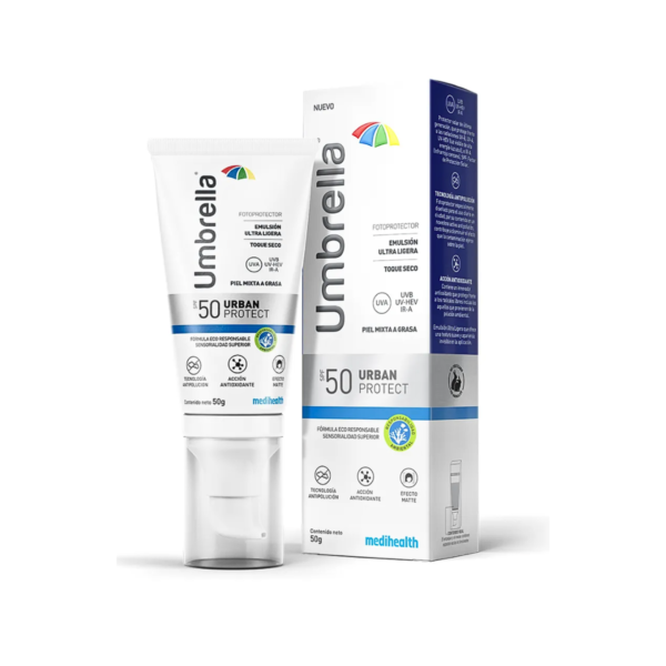 Umbrella Urban protector solar SPF 50 x 50 gr - Imagen 2