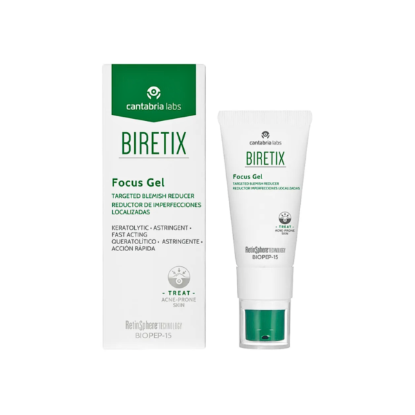 Biretix Focus Gel para imperfecciones puntuales x 15 ml - Imagen 2