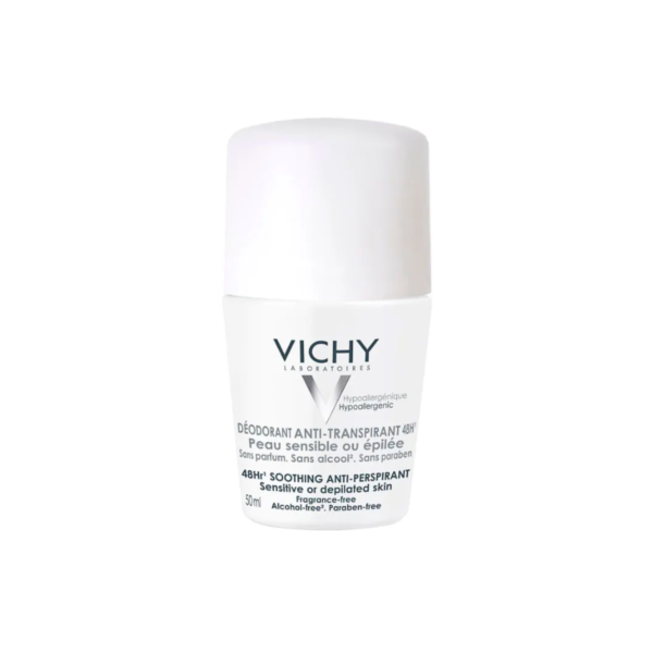 Vichy desodorante antitranspirante piel sensible x 50 ml - Imagen 2
