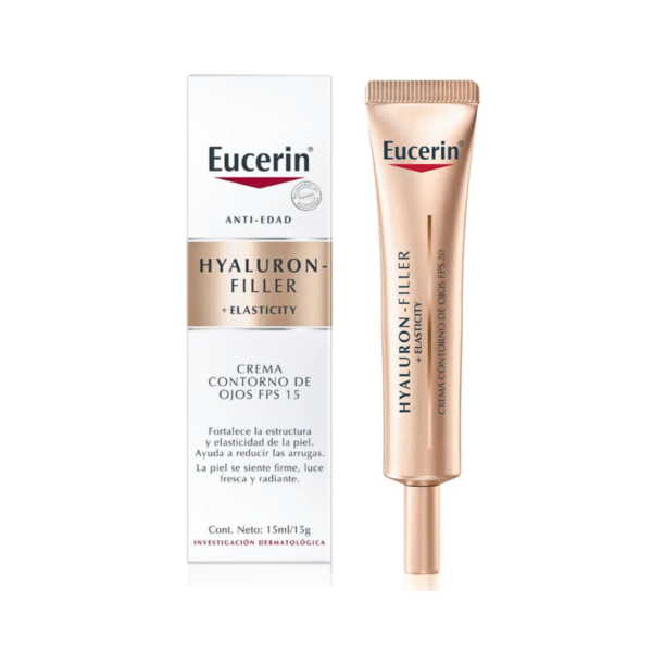 Eucerin contorno de ojos Hyaluron-Filler + Elasticity SPF 15 - Imagen 2