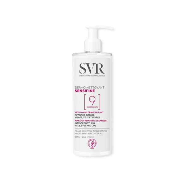 SVR Sensifine Dermo-Nettoyant limpiador calmante x 200 ml - Imagen 2