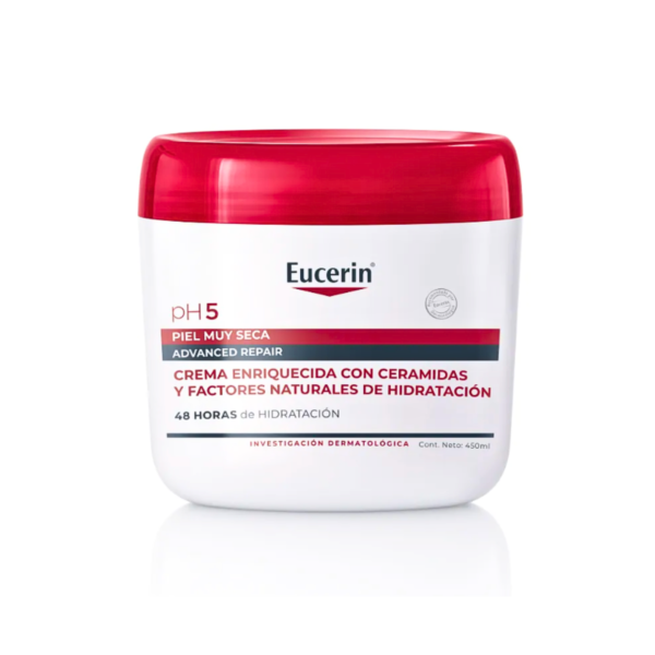 Eucerin PH5 Advanced Repair crema corporal x 450 ml - Imagen 2