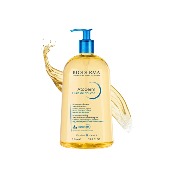 Atoderm Huile de Douche aceite de ducha 1 lt - Bioderma - Imagen 2