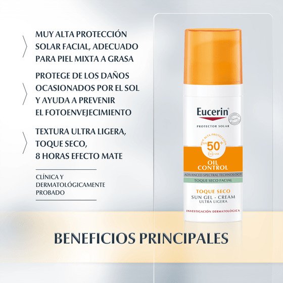 Protector solar Eucerin Toque Seco