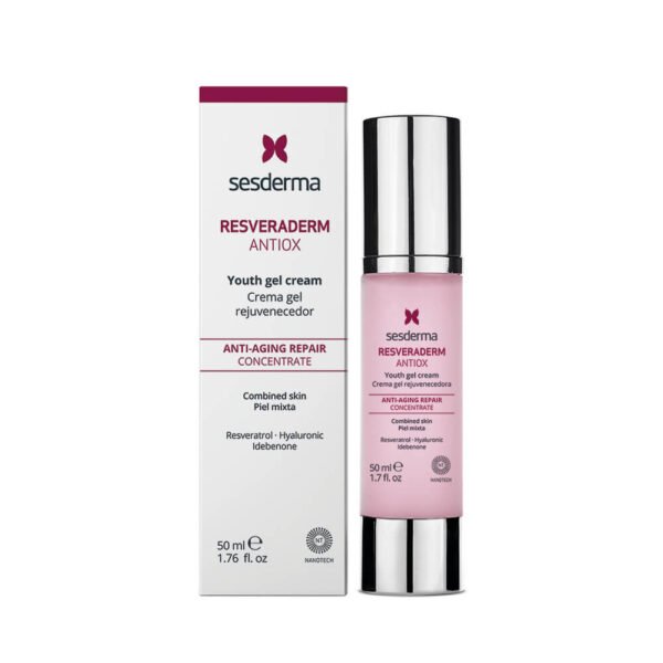Resveraderm Antiox crema gel antioxidante x 50 ml - Imagen 2