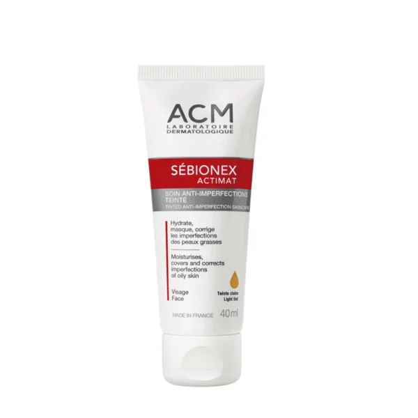 Sebionex Actimat Crema con Color x 40 ml - ACM - Imagen 2
