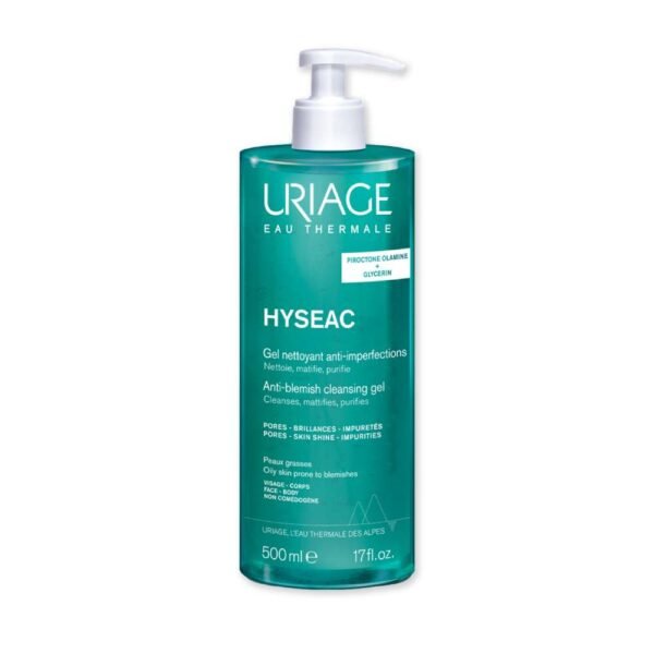 Uriage Hyseac Gel Limpiador x 500 ml - Imagen 2