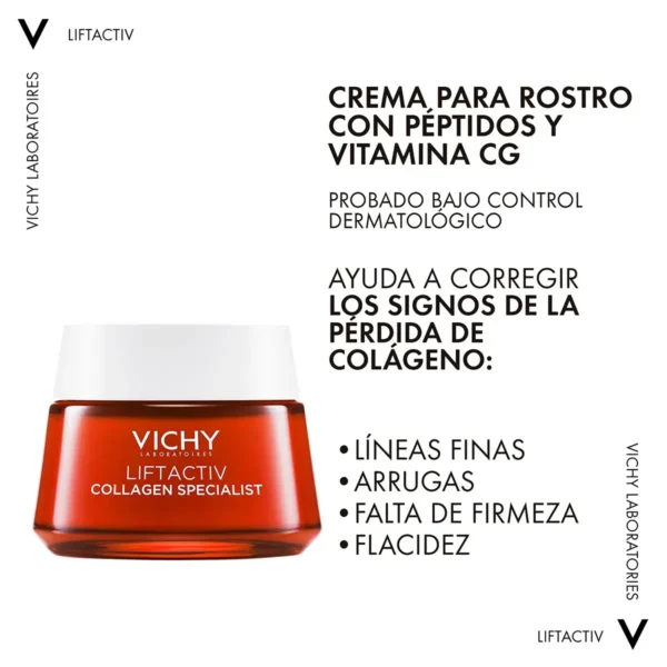 Liftactiv Collagen Specialist crema antiedad x 50 ml - Vichy - Imagen 3