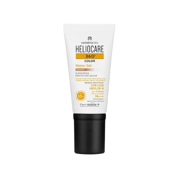 Heliocare 360 Water Gel protector solar Bronze SPF 50 x 50 ml - Imagen 2