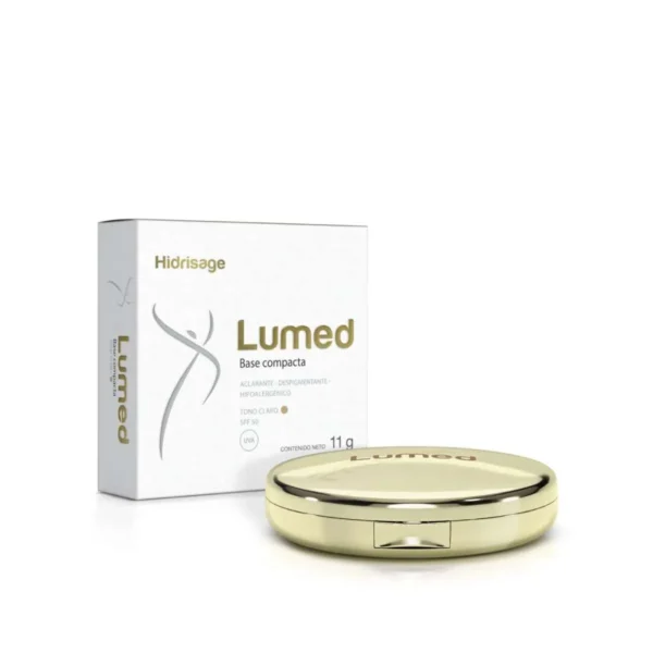 Lumed Compacto protector solar con color claro SPF 50 x 11 gr - Imagen 2