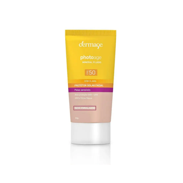 Photoage Mineral fluido protector solar SPF 50 claro x 50 gr - Imagen 2