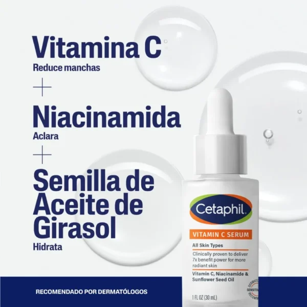 Cetaphil Sérum Vitamina C x 30ml - Imagen 3